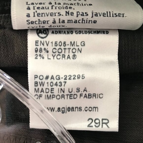 Anthropologie | AG Stevie Ankle Moto Cords Moss - Picture 13 of 16